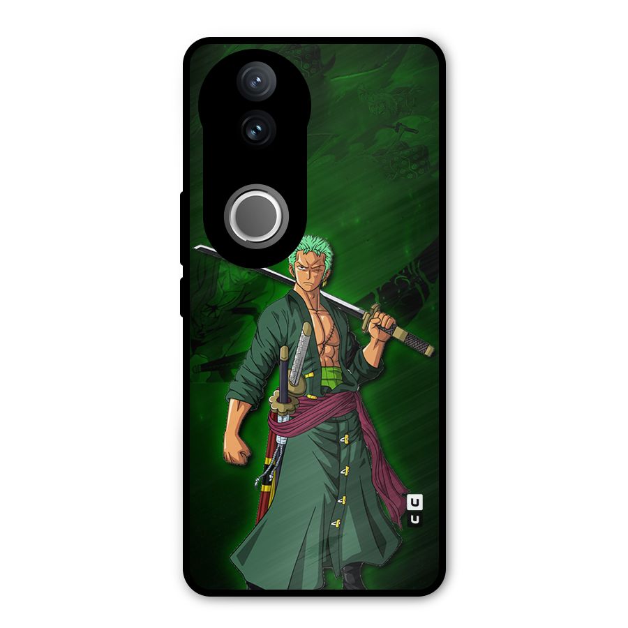 Zoro Ready Metal Back Case for Vivo V50e