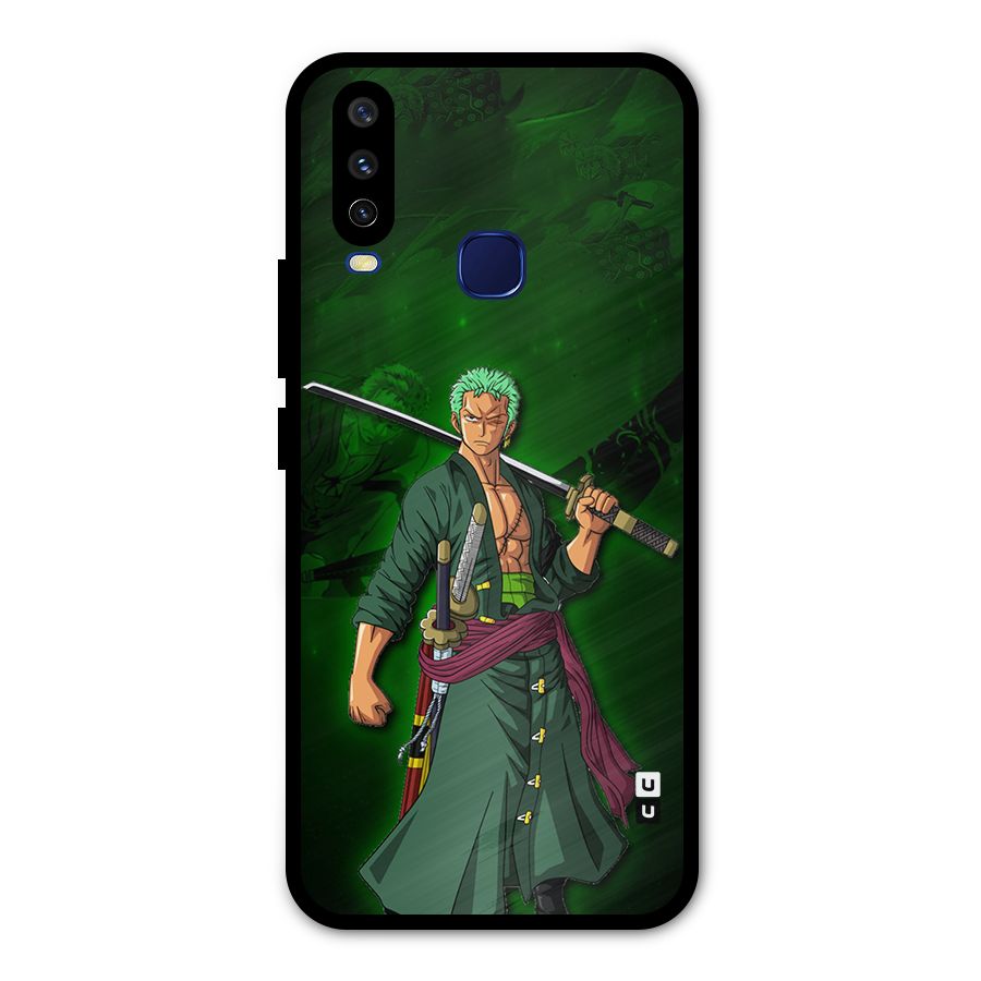 Zoro Ready Metal Back Case for Vivo Y15