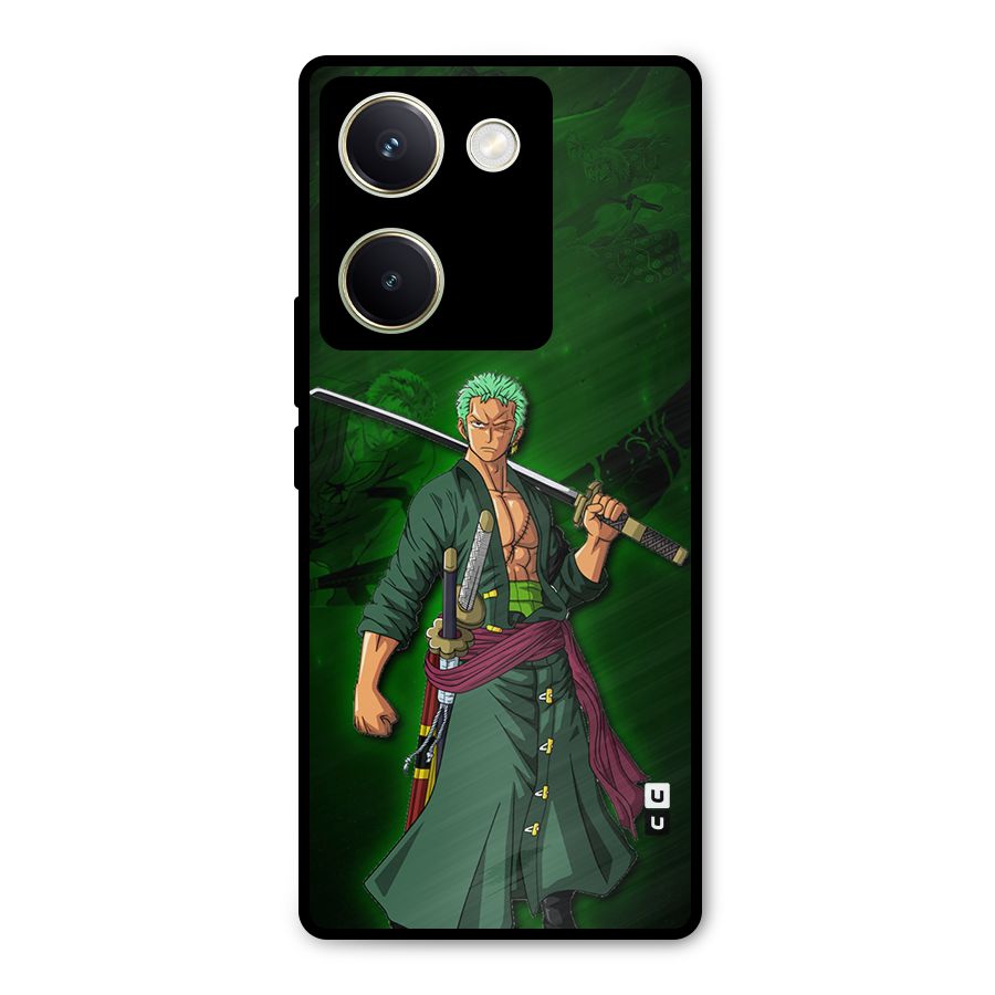 Zoro Ready Metal Back Case for Vivo Y200 Pro