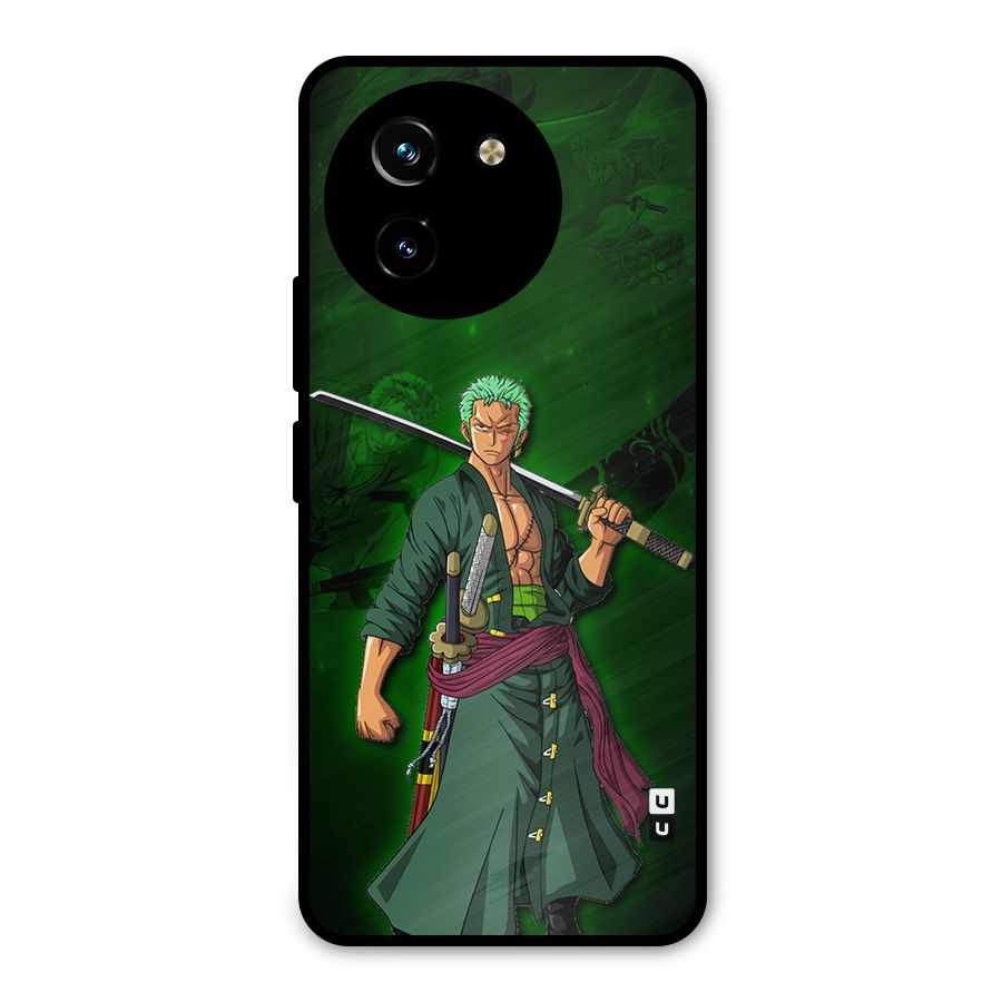 Zoro Ready Metal Back Case for Vivo Y200i