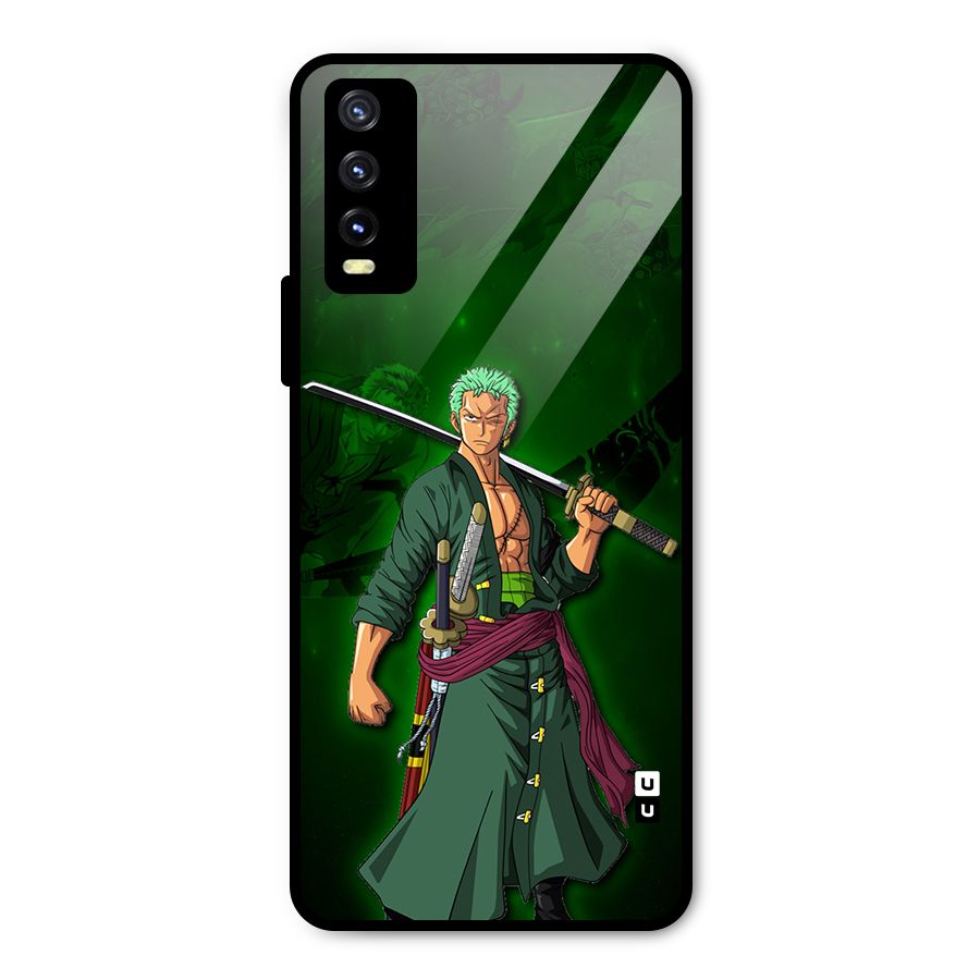Zoro Ready Metal Back Case for Vivo Y20g