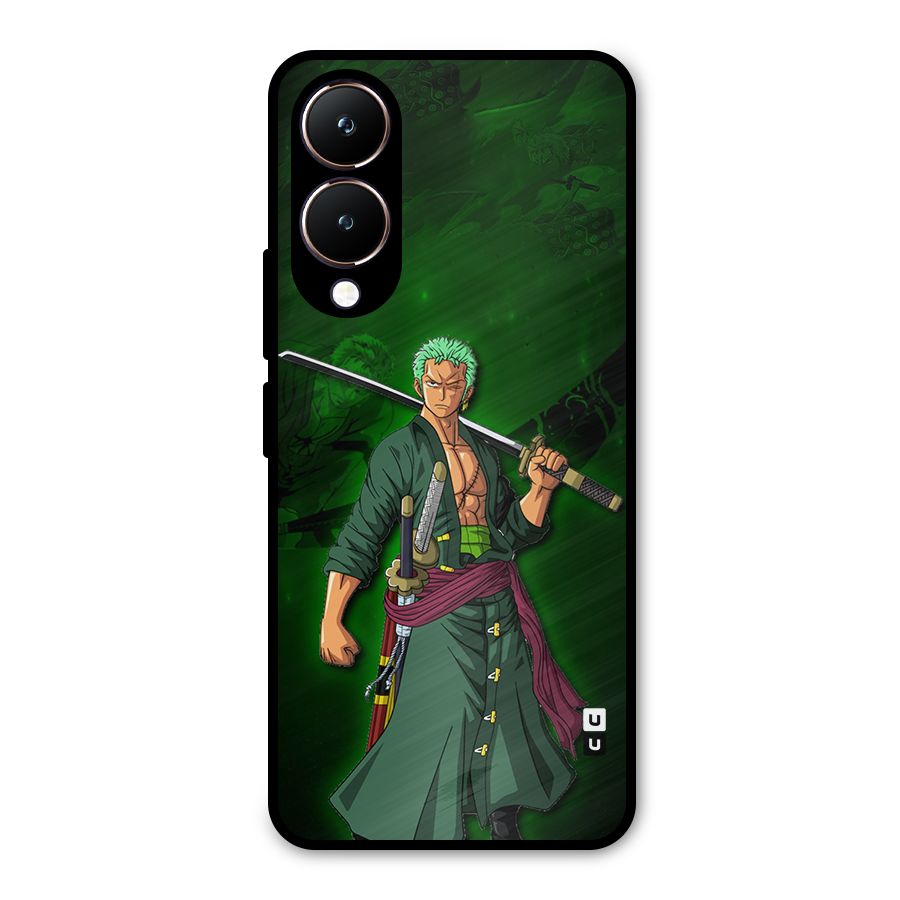 Zoro Ready Metal Back Case for Vivo Y28