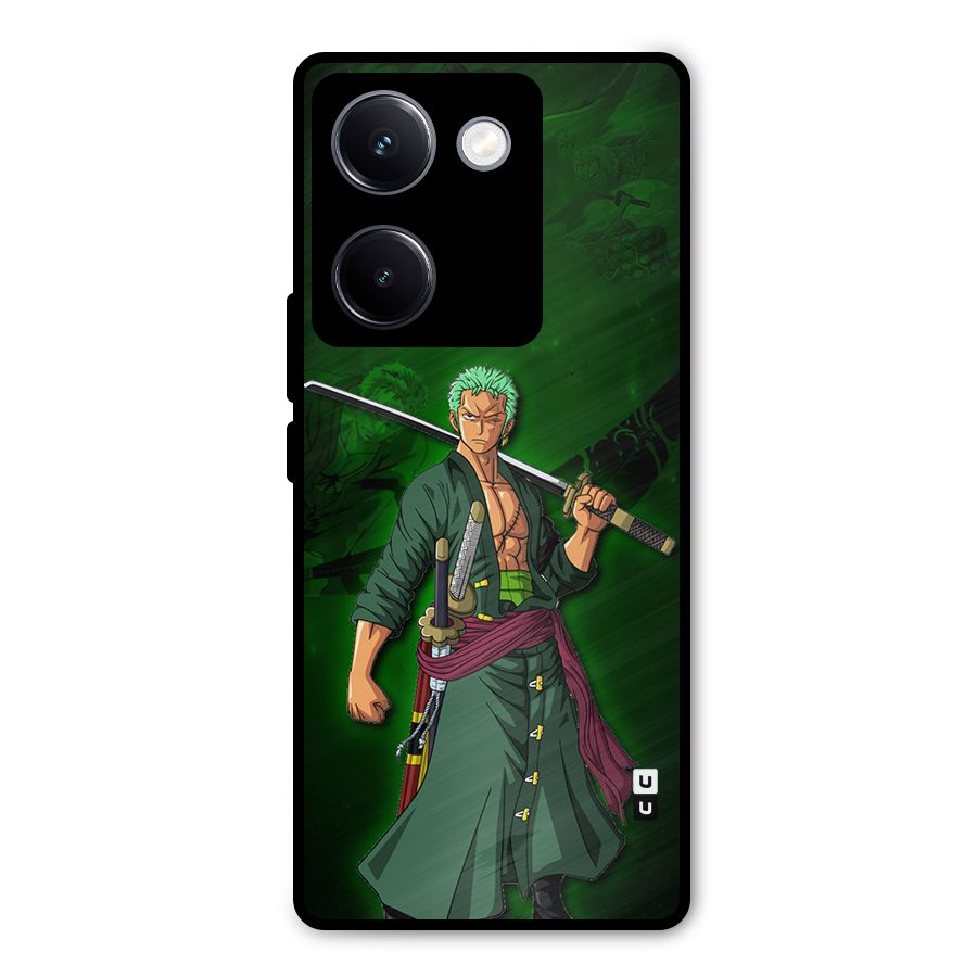 Zoro Ready Metal Back Case for Vivo Y300 Plus
