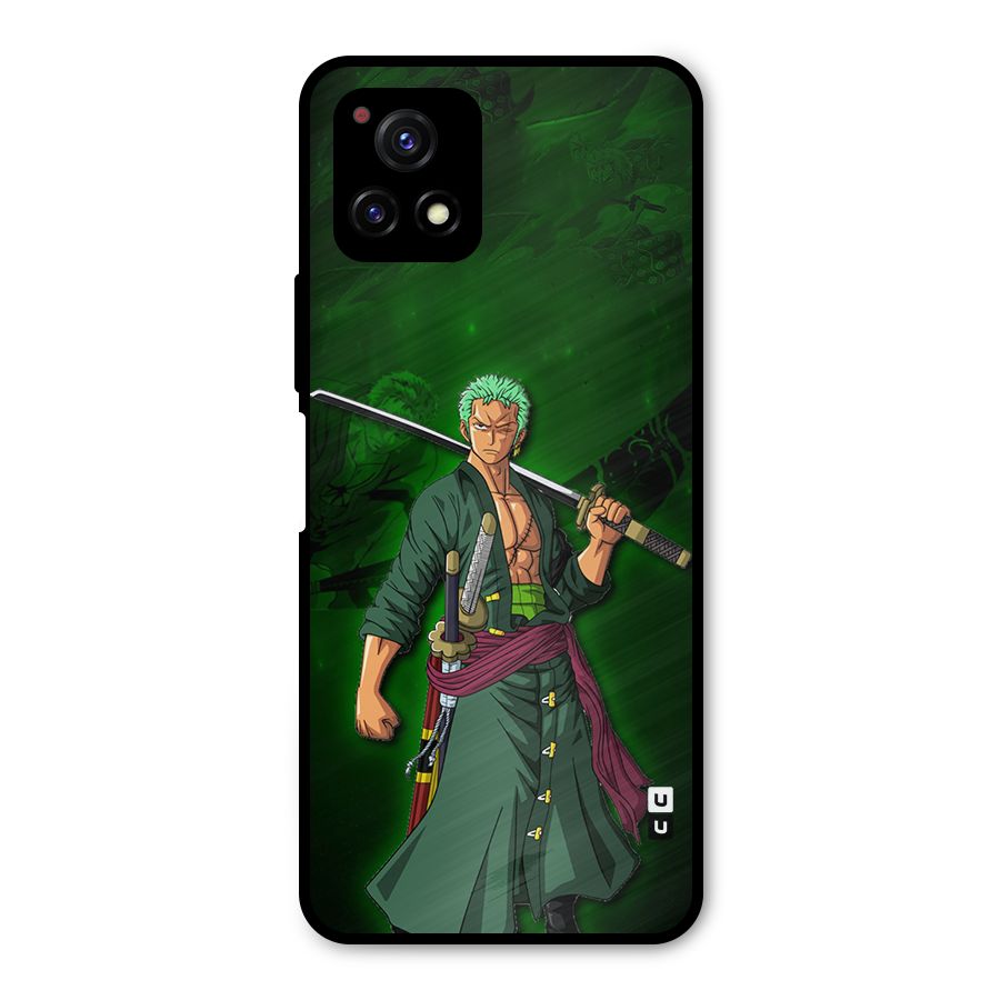 Zoro Ready Metal Back Case for Vivo Y72 5G
