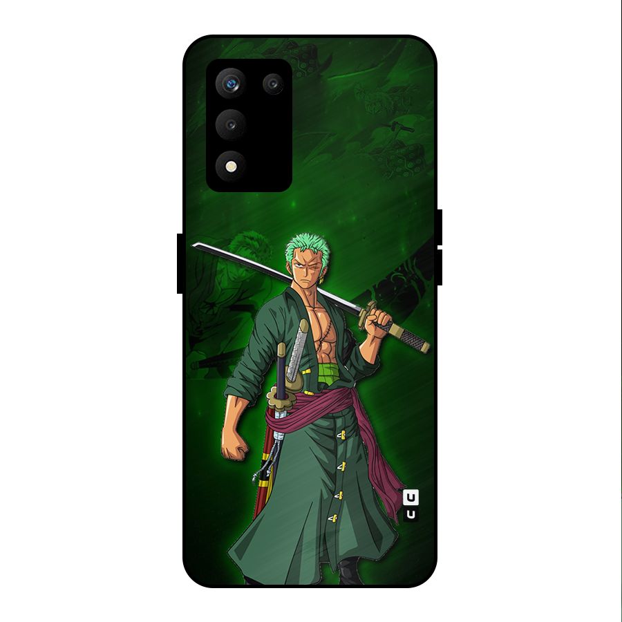 Zoro Ready Metal Back Case for realme 9 5G SE