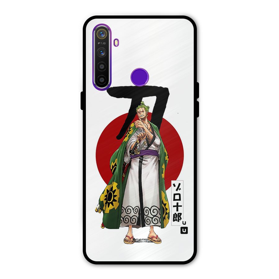 Zoro Stance Glass Back Case for Realme 5s