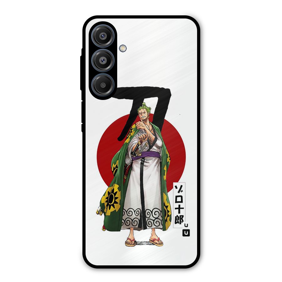 Zoro Stance Metal Back Case for Galaxy A16 5G
