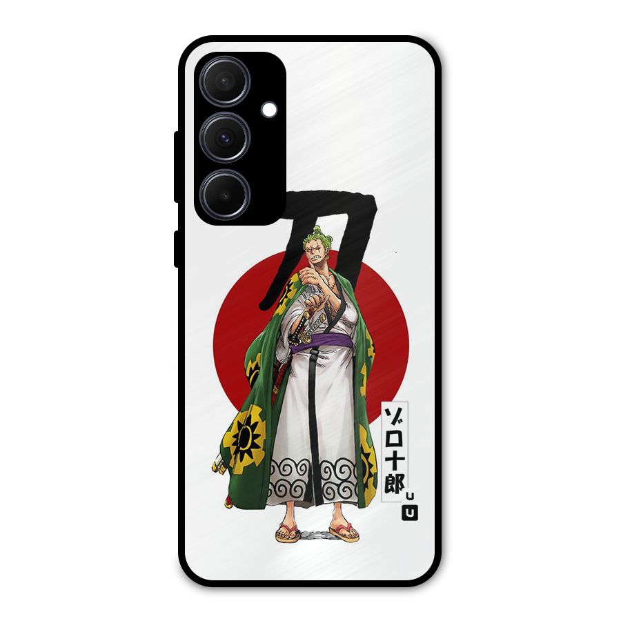 Zoro Stance Metal Back Case for Galaxy A35