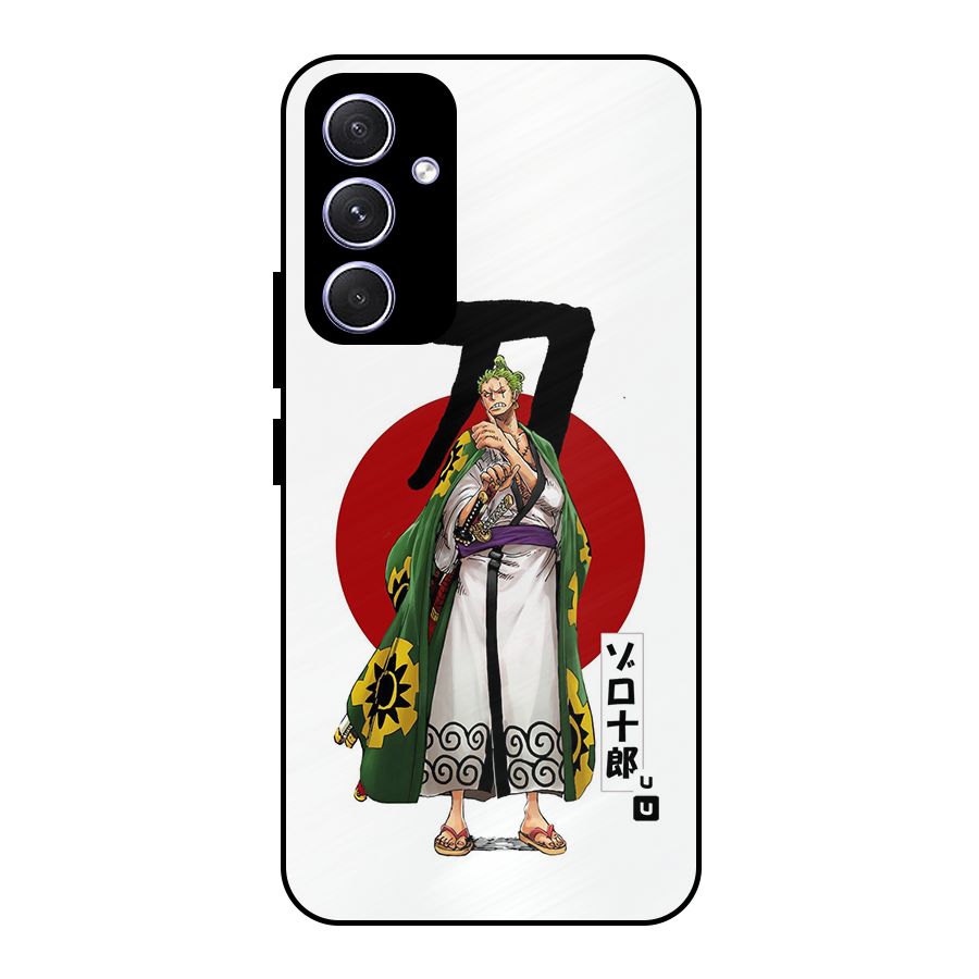 Zoro Stance Metal Back Case for Galaxy A54