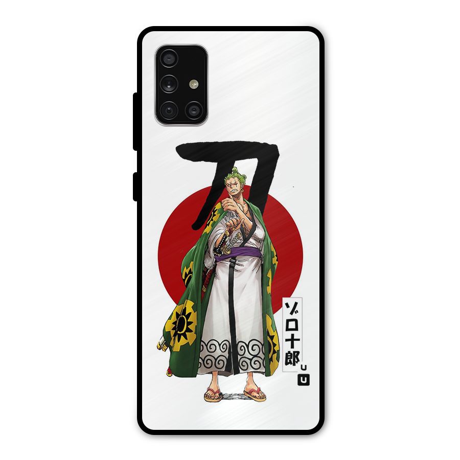 Zoro Stance Metal Back Case for Galaxy A71