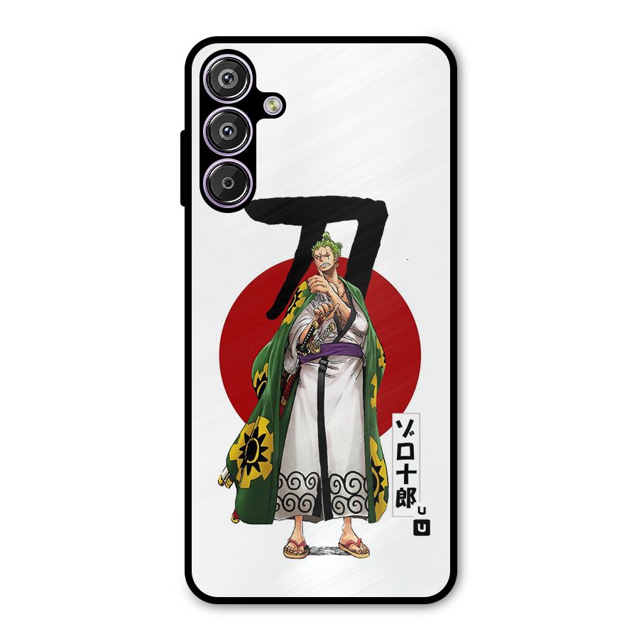 Zoro Stance Metal Back Case for Galaxy F15