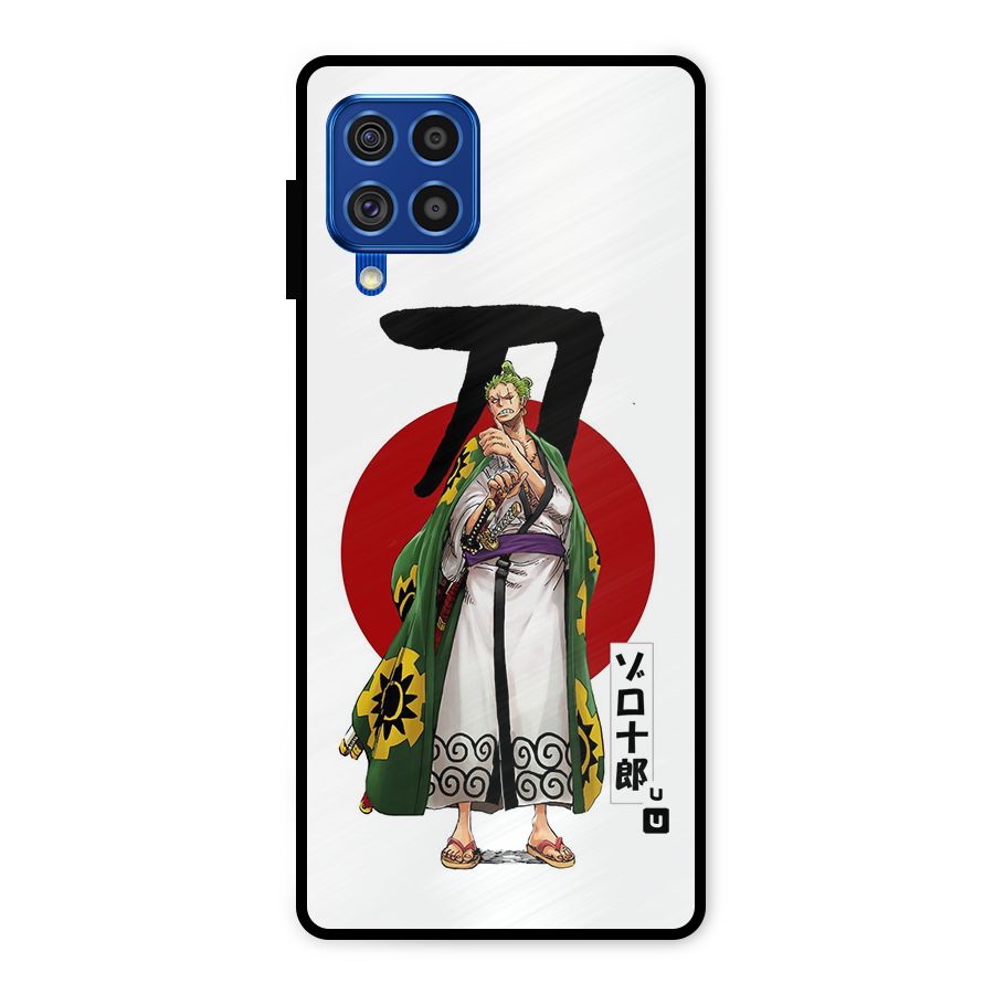 Zoro Stance Metal Back Case for Galaxy F62