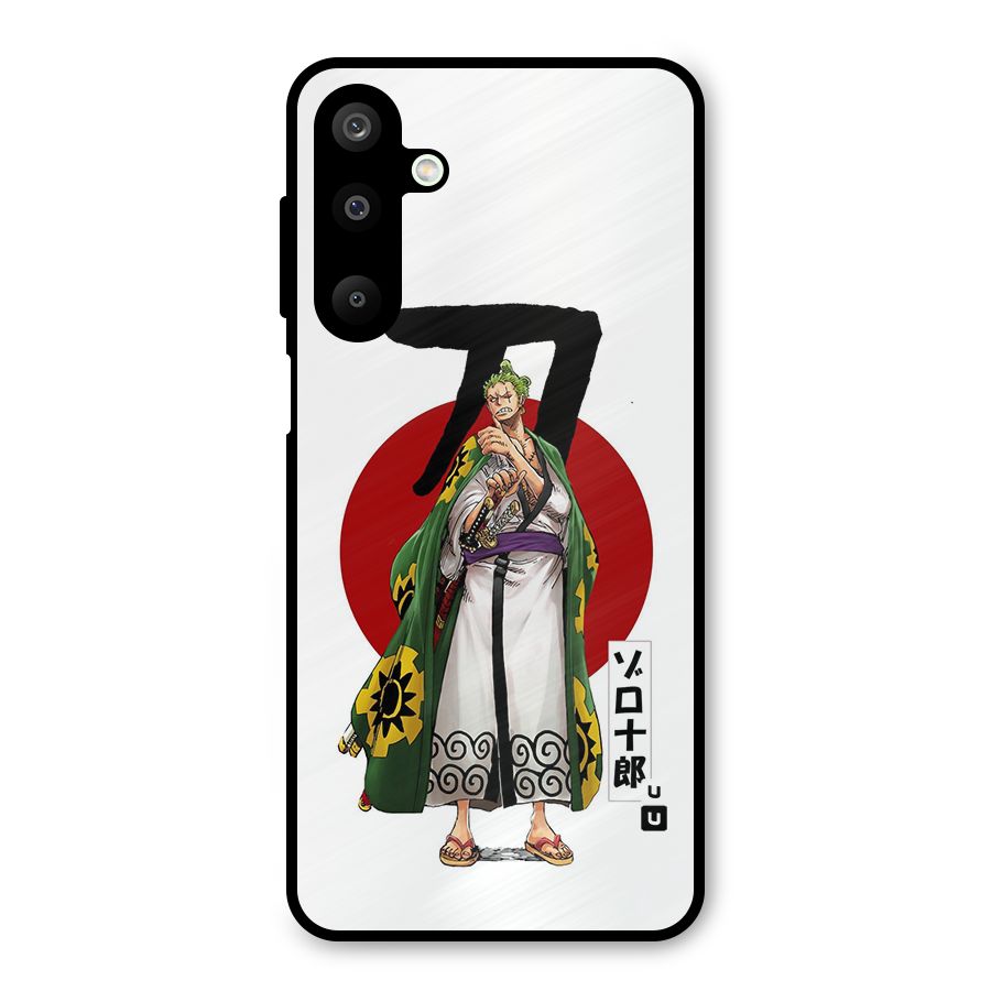 Zoro Stance Metal Back Case for Galaxy M16