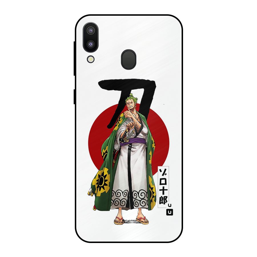Zoro Stance Metal Back Case for Galaxy M20
