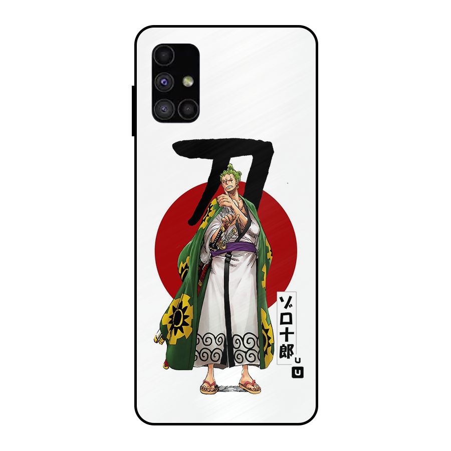 Zoro Stance Metal Back Case for Galaxy M51