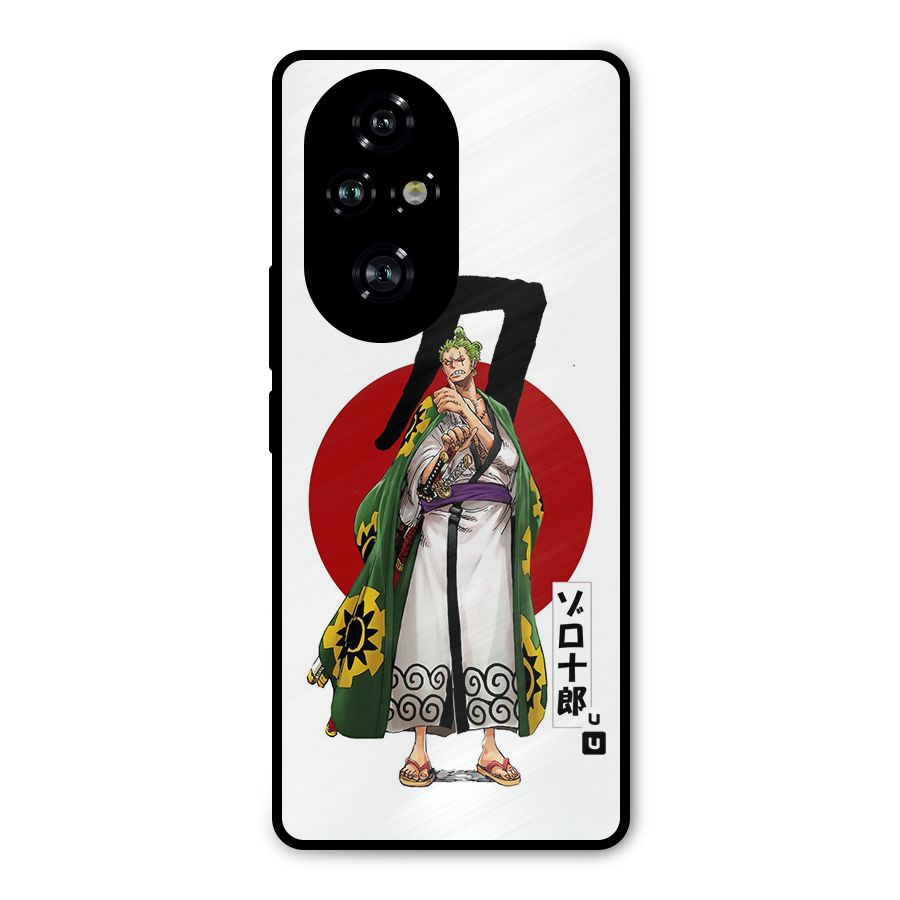 Zoro Stance Metal Back Case for Honor 200 Pro