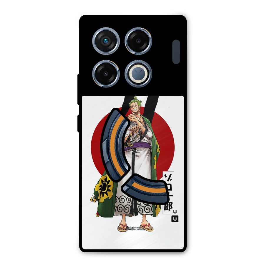 Zoro Stance Metal Back Case for Infinix GT 20 Pro