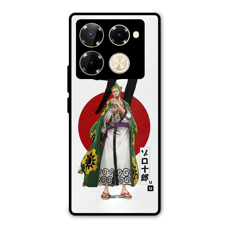 Zoro Stance Metal Back Case for Infinix Note 40 Pro Plus