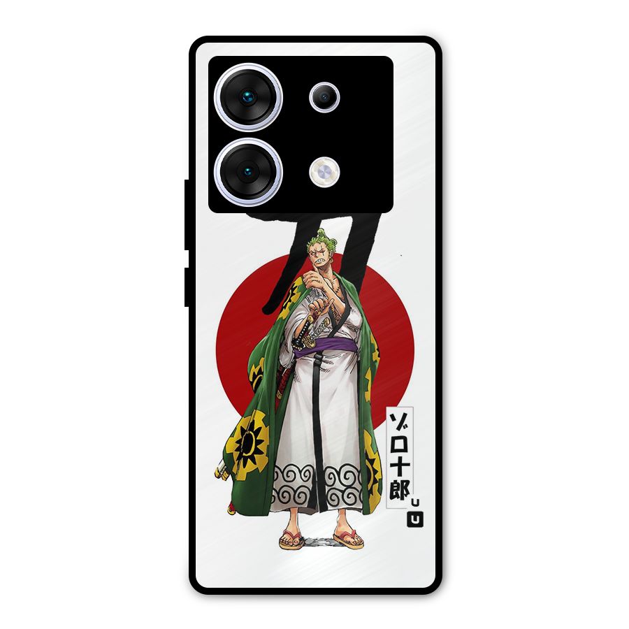 Zoro Stance Metal Back Case for Infinix Zero 30 5G