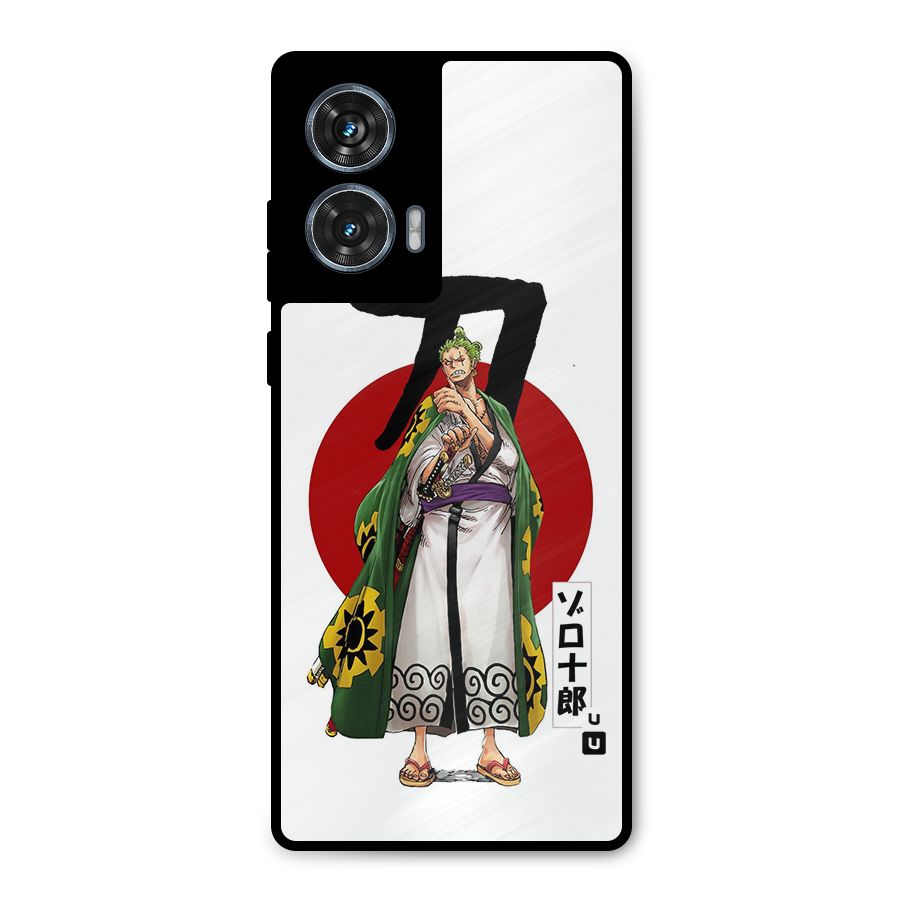Zoro Stance Metal Back Case for Motorola Edge 50 Fusion