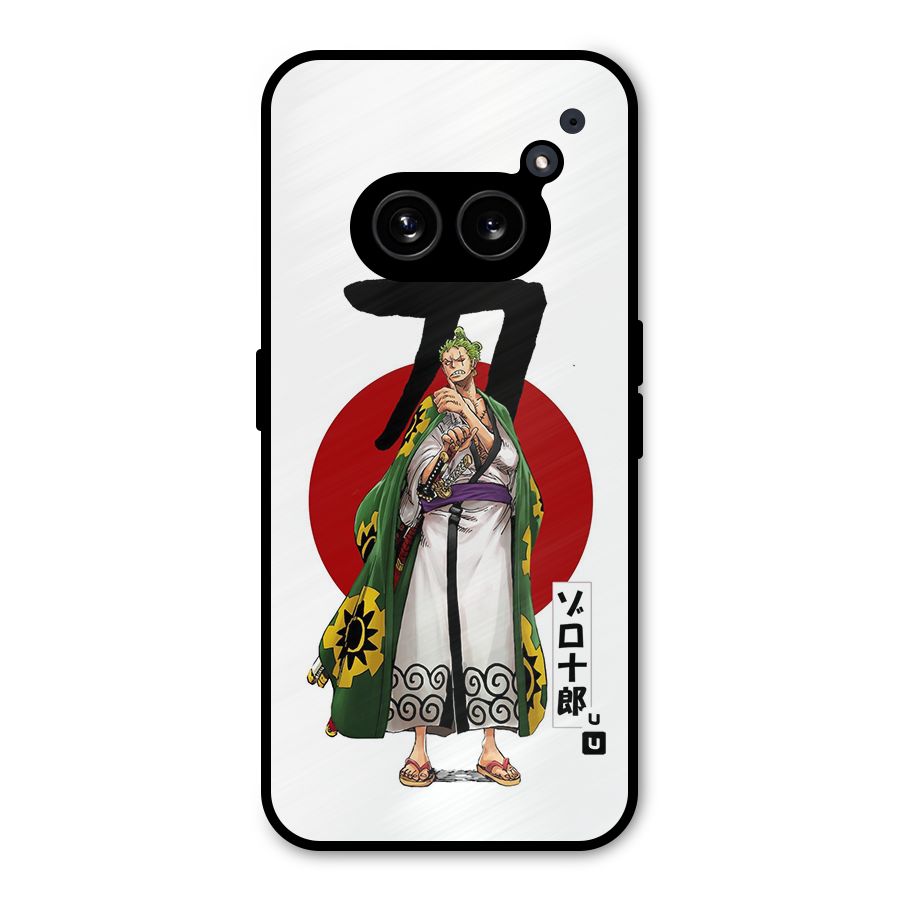 Zoro Stance Metal Back Case for Nothing Phone 2a Plus