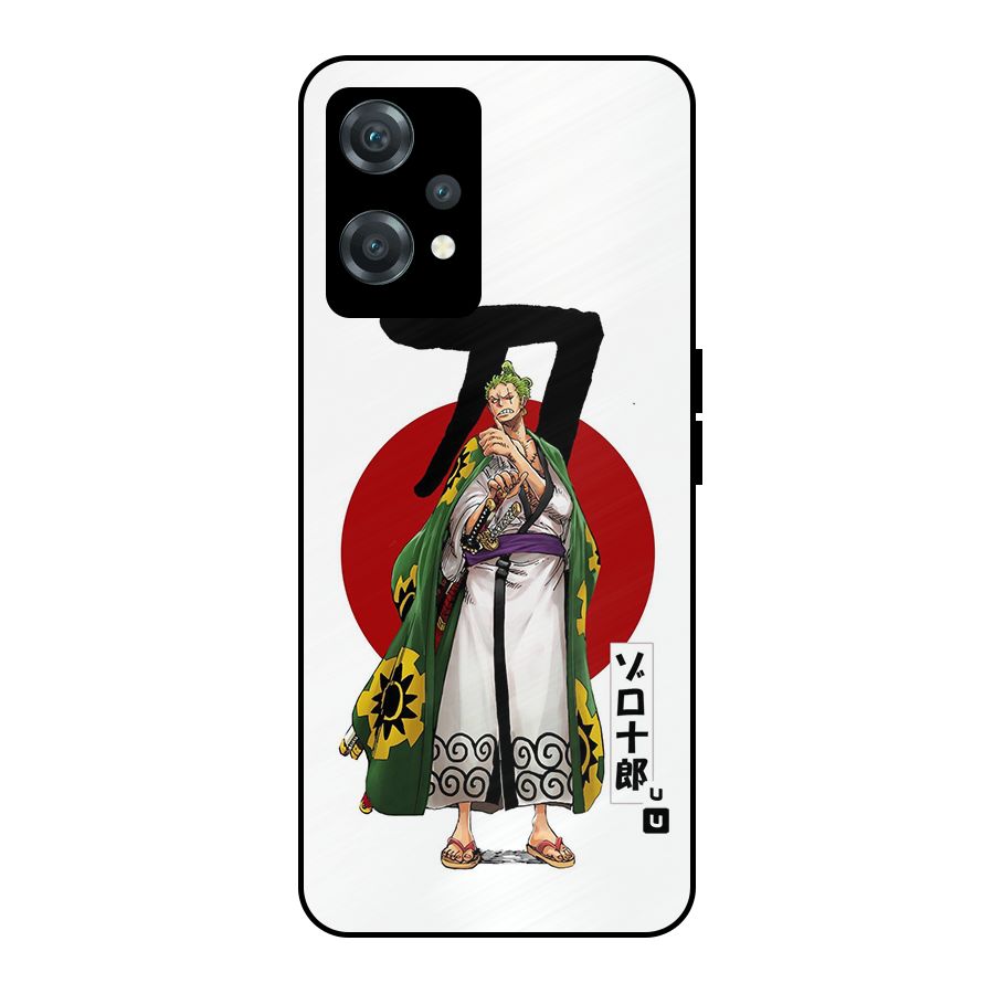 Zoro Stance Metal Back Case for OnePlus Nord CE 2 Lite 5G