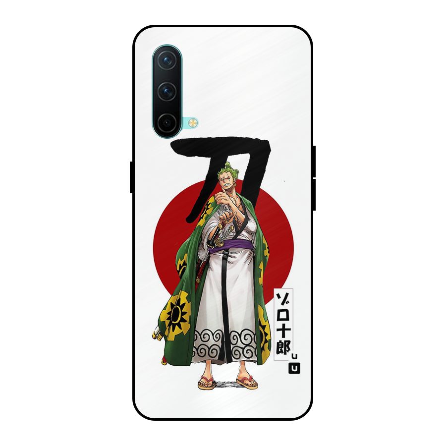 Zoro Stance Metal Back Case for OnePlus Nord CE 5G