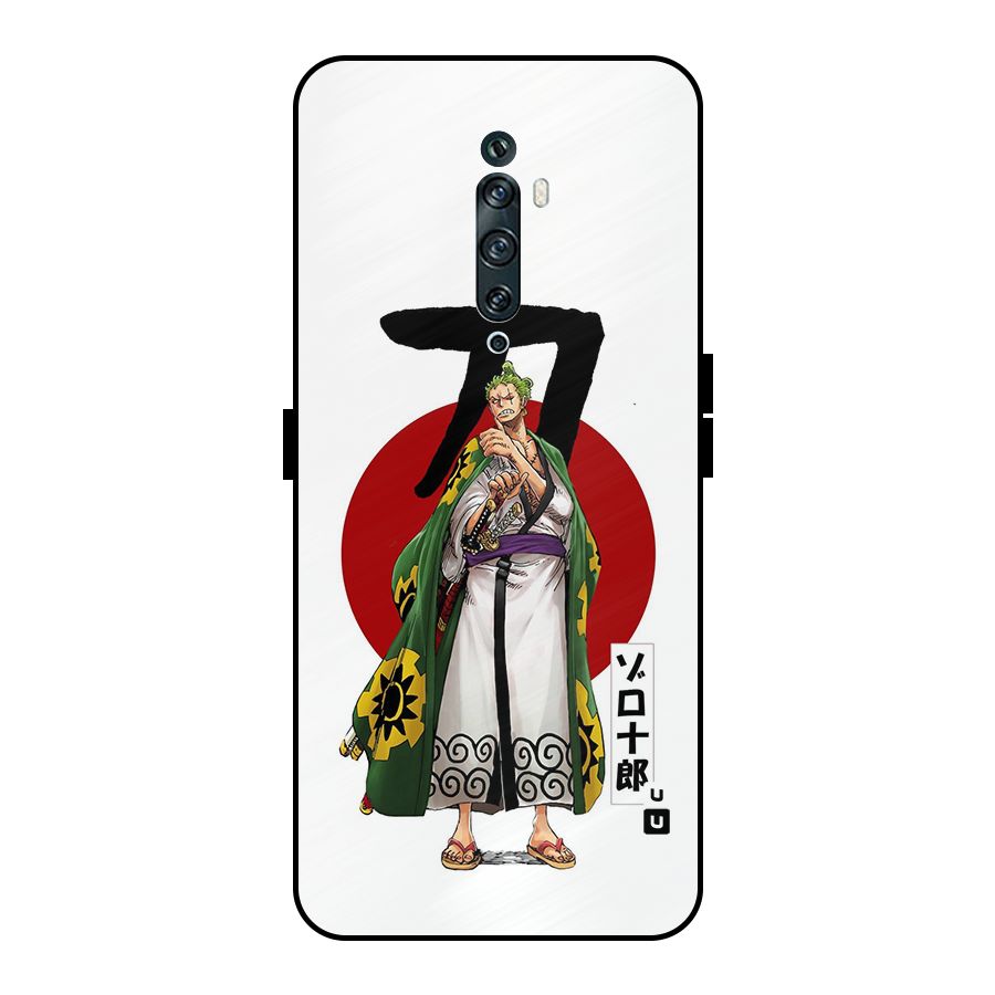 Zoro Stance Metal Back Case for Oppo Reno2 F