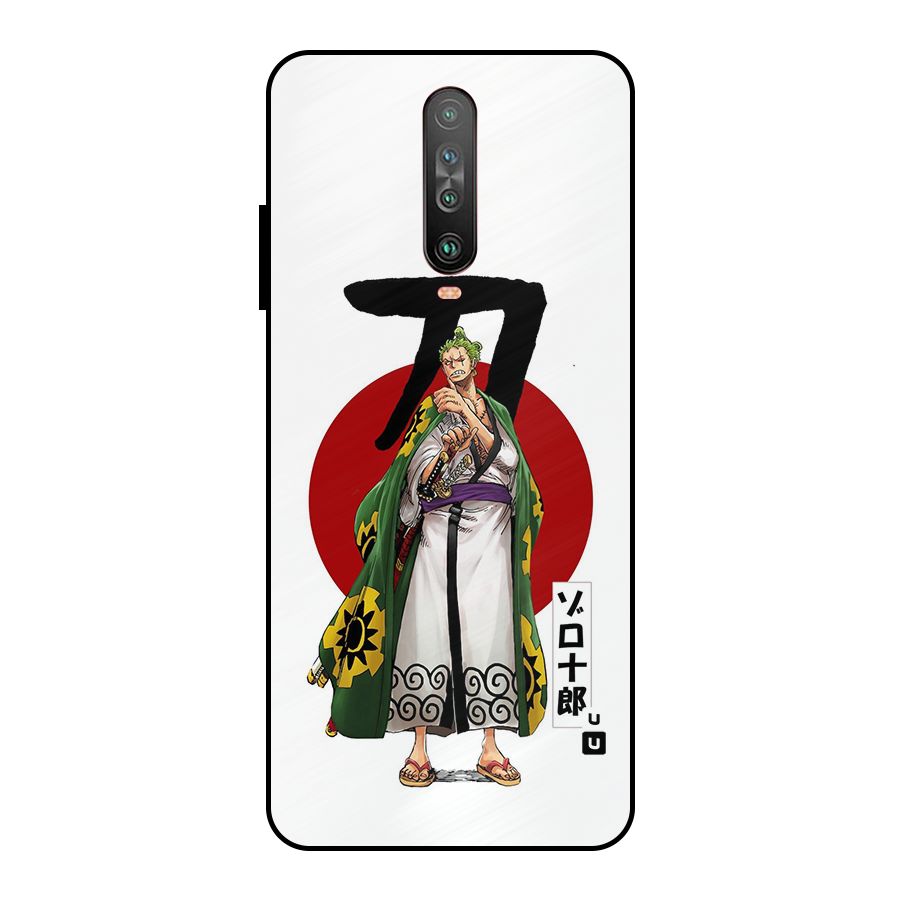 Zoro Stance Metal Back Case for Poco X2