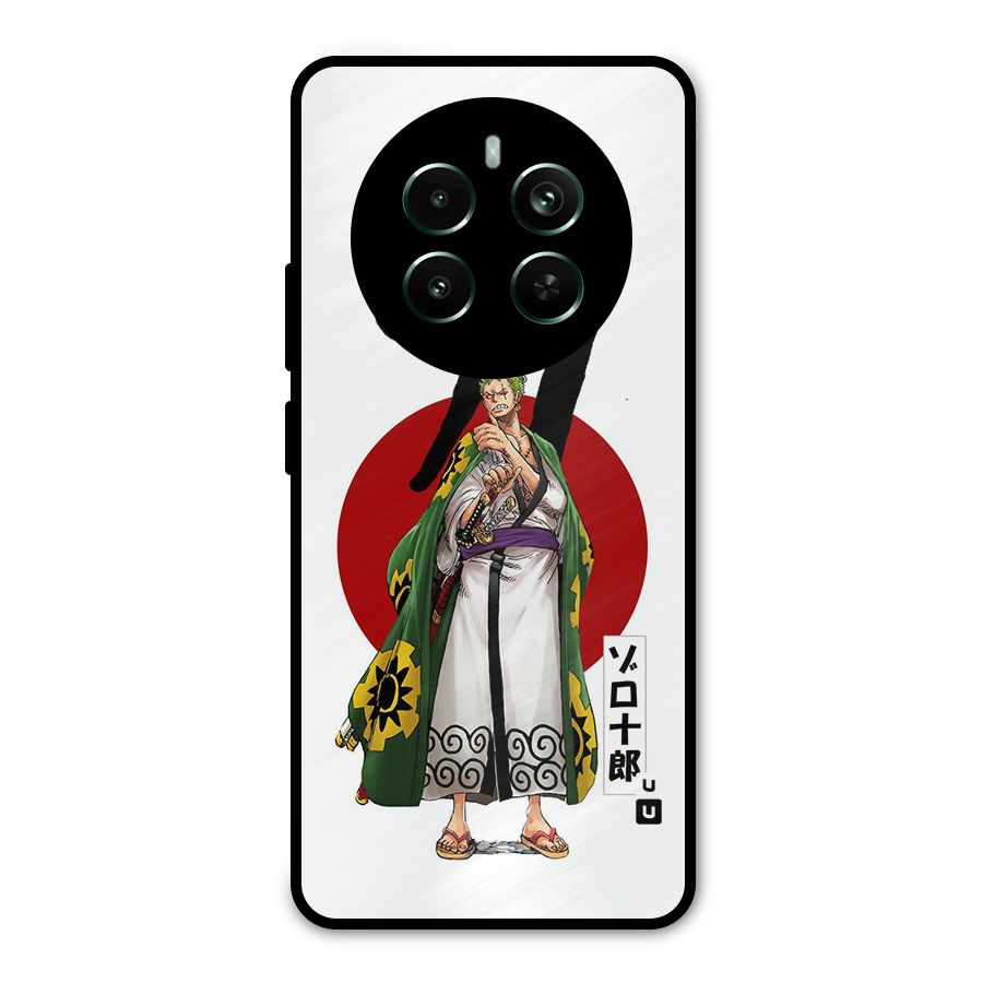 Zoro Stance Metal Back Case for Realme 12 Pro Plus