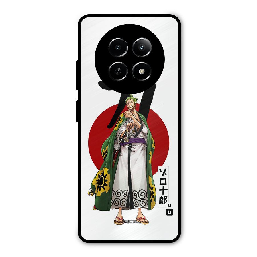 Zoro Stance Metal Back Case for Realme 12x 5G