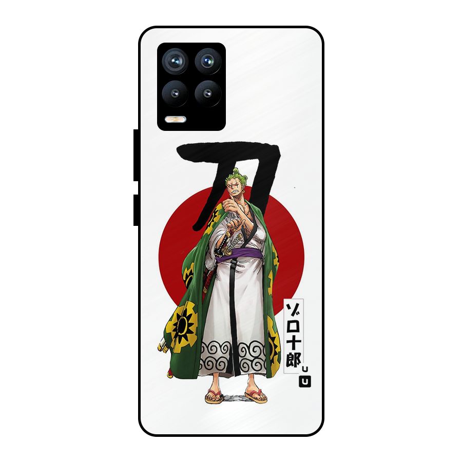 Zoro Stance Metal Back Case for Realme 8 Pro