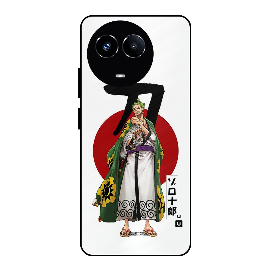 Zoro Stance Metal Back Case for Realme Narzo 60X
