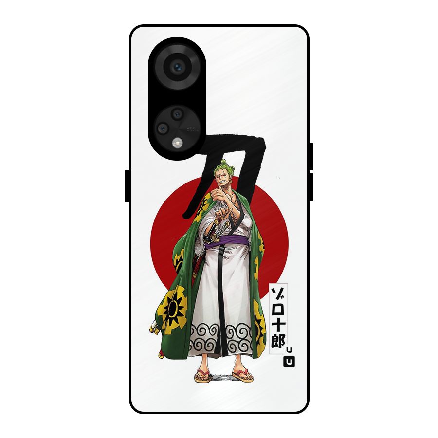 Zoro Stance Metal Back Case for Reno8 T 5G