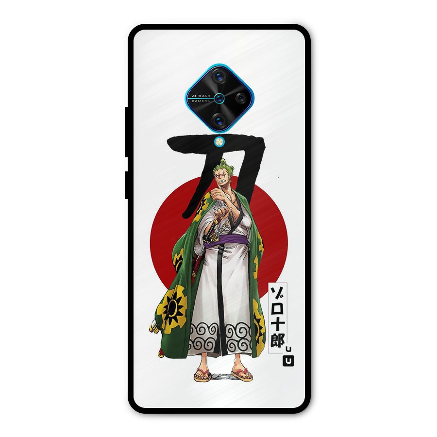 Zoro Stance Metal Back Case for Vivo S1 Pro
