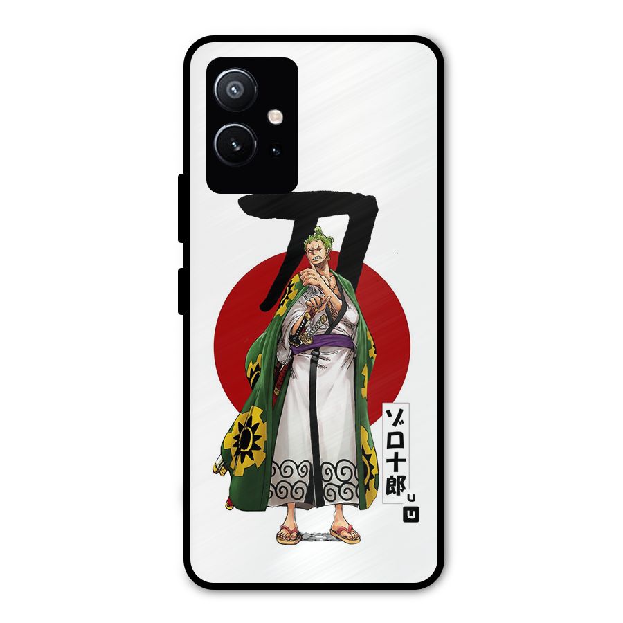 Zoro Stance Metal Back Case for Vivo T1 5G