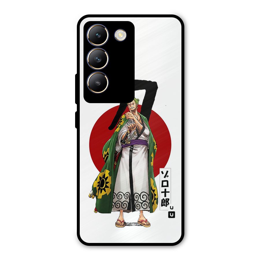 Zoro Stance Metal Back Case for Vivo T3 5G