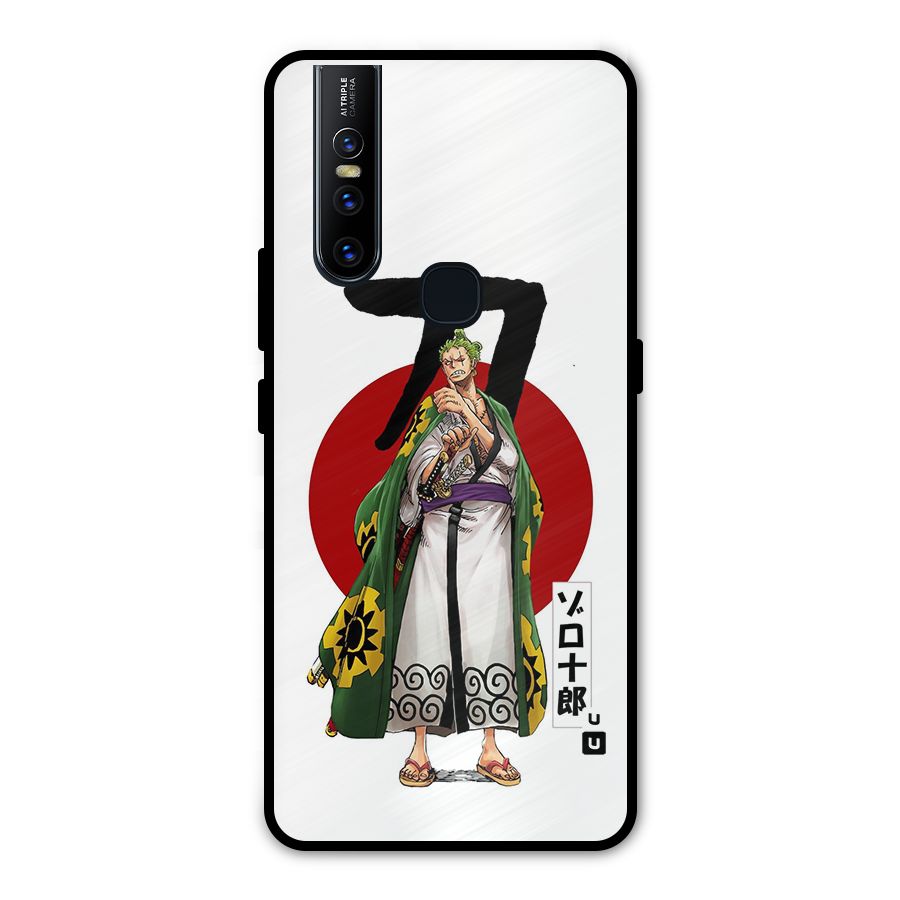 Zoro Stance Metal Back Case for Vivo V15