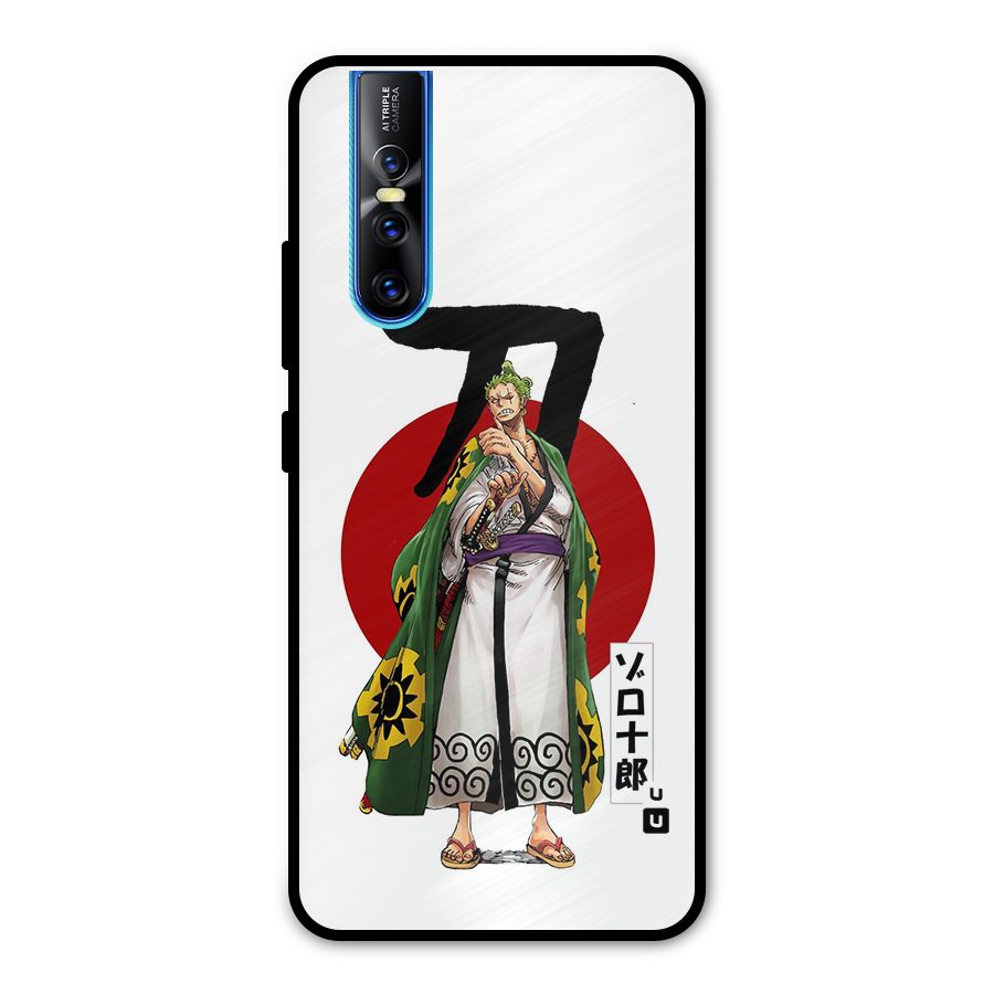 Zoro Stance Metal Back Case for Vivo V15 Pro