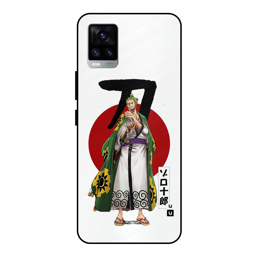 Zoro Stance Metal Back Case for Vivo V20 2021