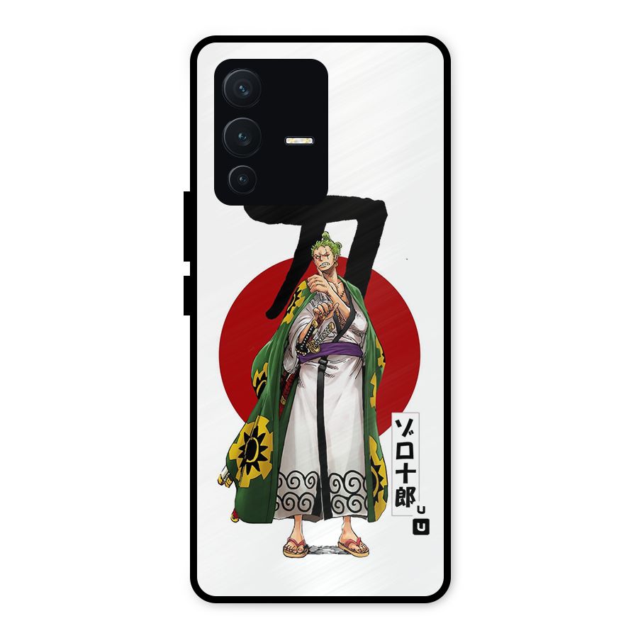 Zoro Stance Metal Back Case for Vivo V23 5G