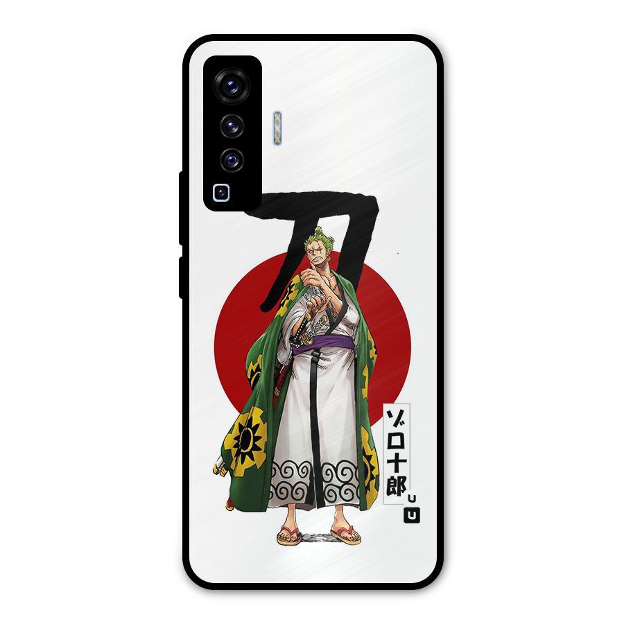 Zoro Stance Metal Back Case for Vivo X50