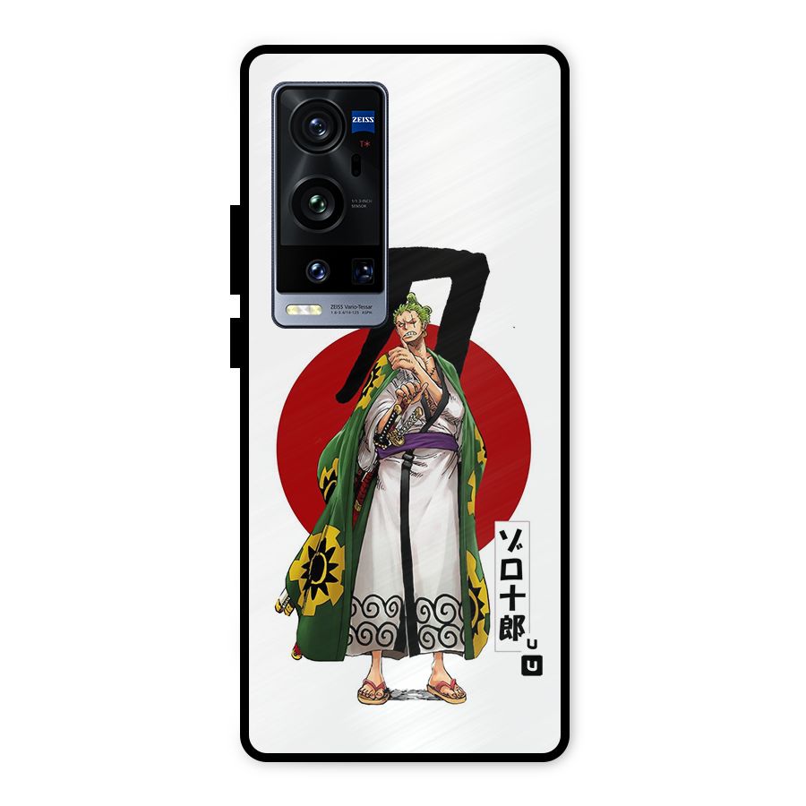 Zoro Stance Metal Back Case for Vivo X60 Pro Plus