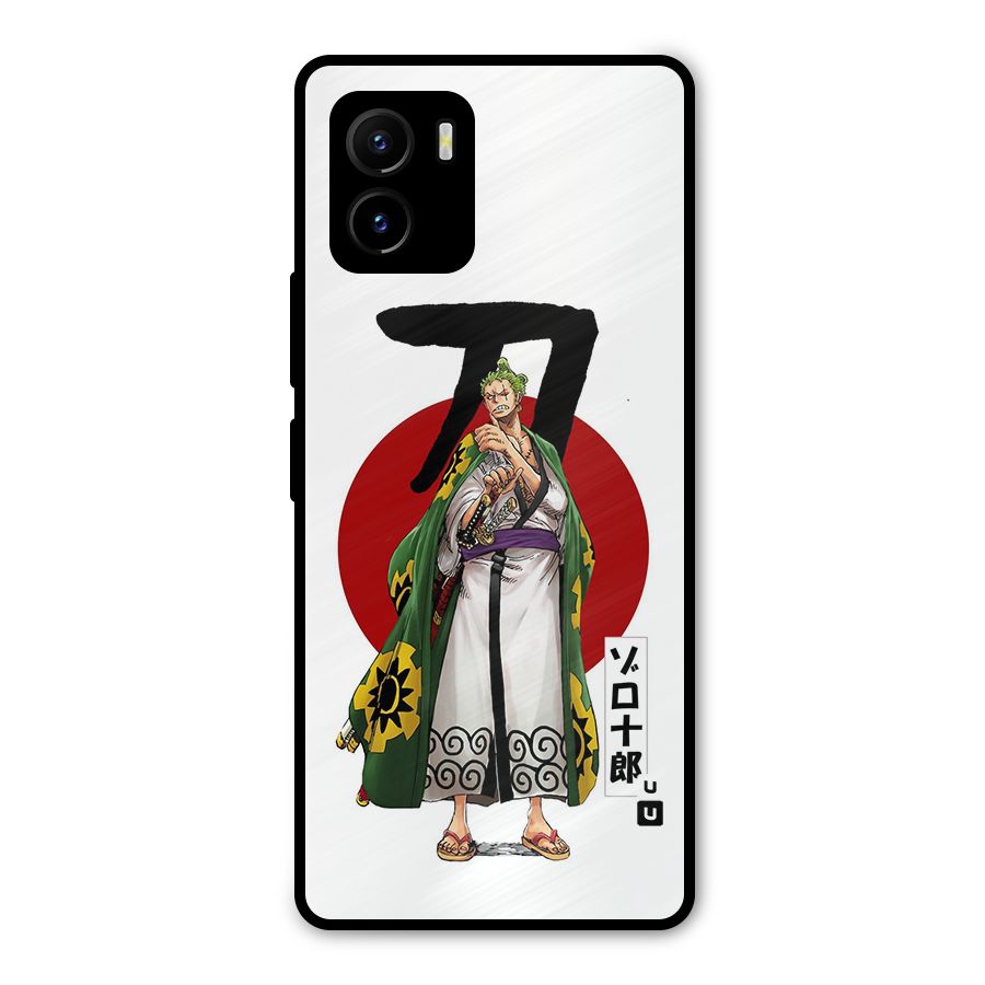 Zoro Stance Metal Back Case for Vivo Y15s