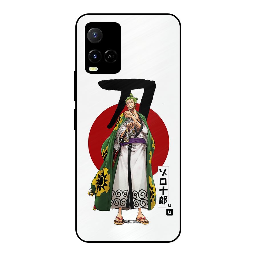 Zoro Stance Metal Back Case for Vivo Y21