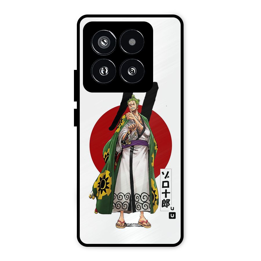 Zoro Stance Metal Back Case for Xiaomi 14 Pro
