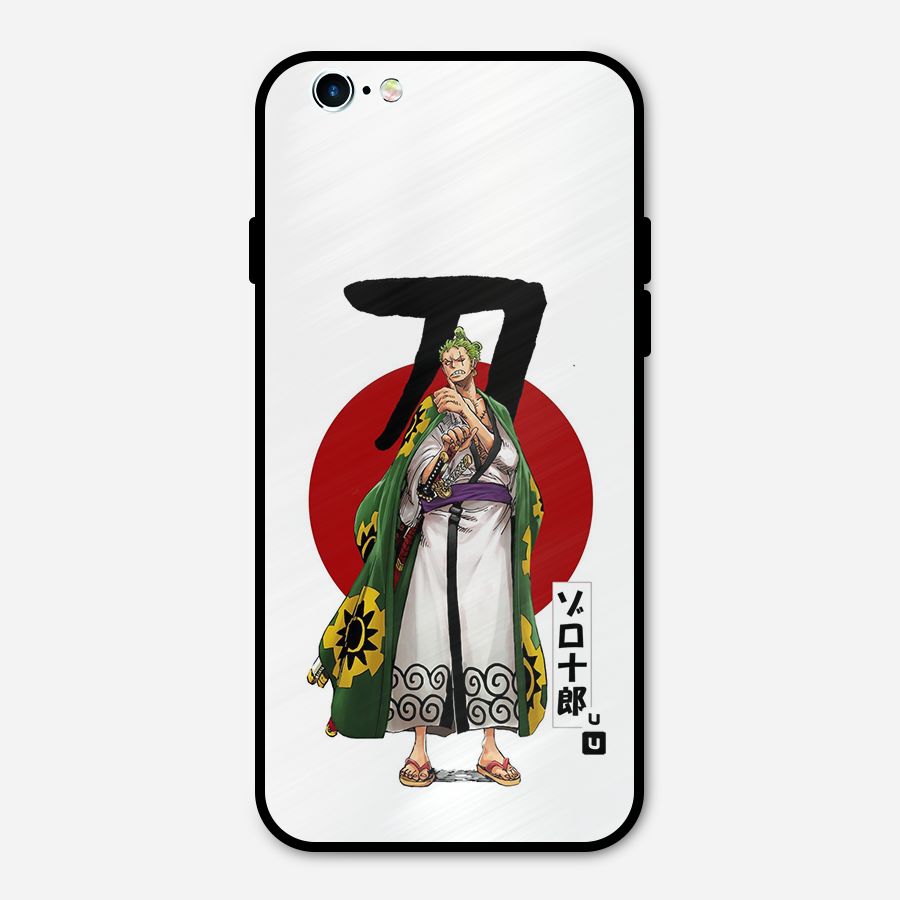 Zoro Stance Metal Back Case for iPhone 6 6s