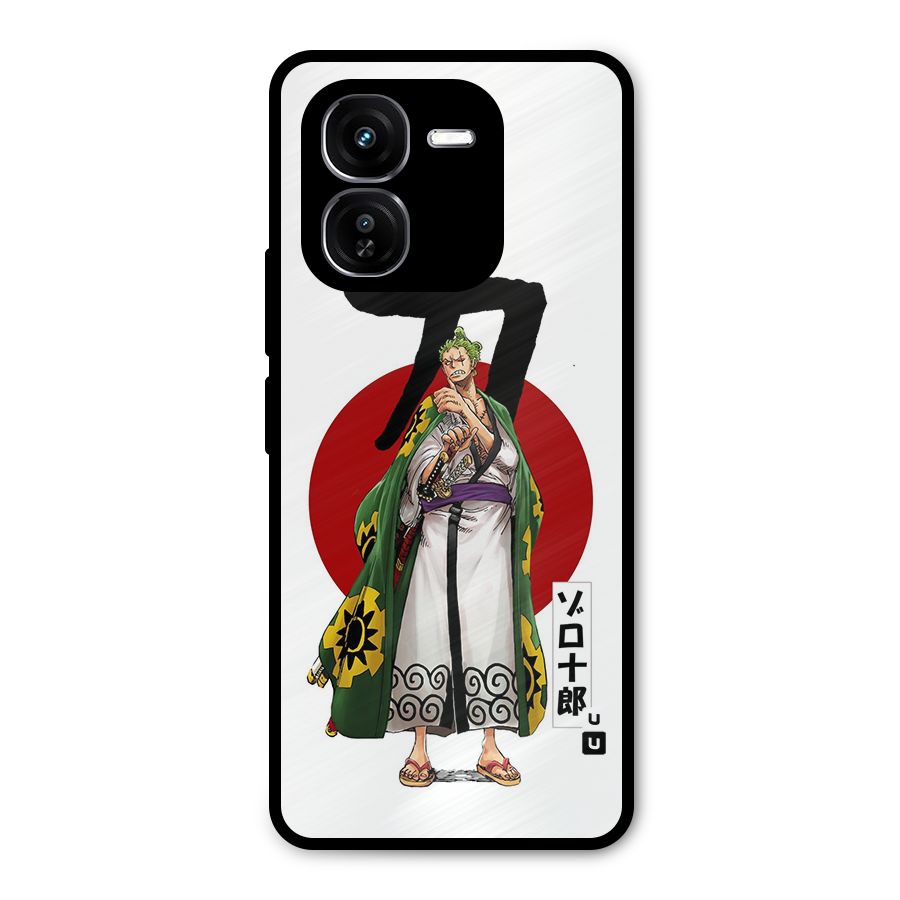 Zoro Stance Metal Back Case for iQOO Z9x
