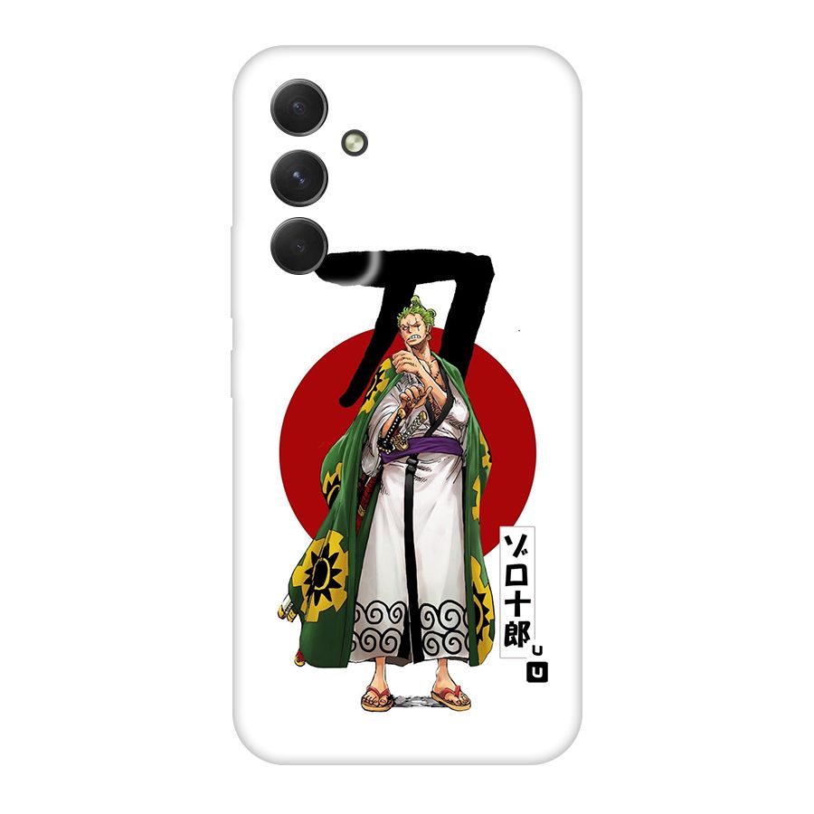 Zoro Stance Original Polycarbonate Back Case for Galaxy A54