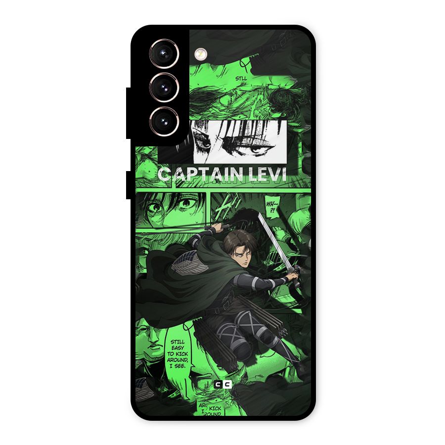 captain Levi Stance Metal Back Case for Galaxy S21 5G
